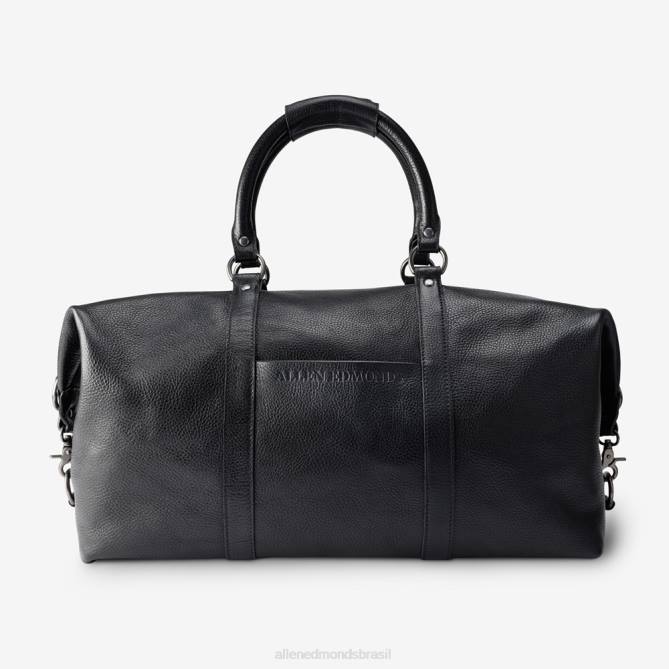 Allen Edmonds unissex bolsa de couro 68T8D309 couro preto