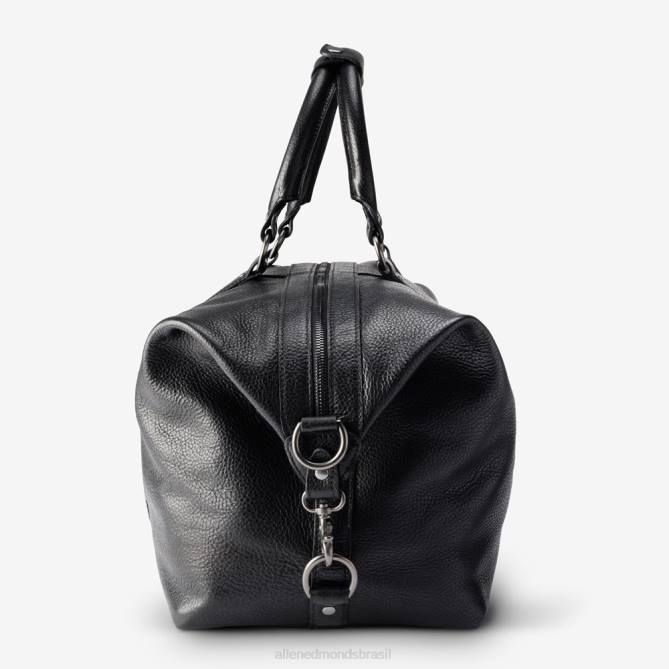 Allen Edmonds unissex bolsa de couro 68T8D309 couro preto