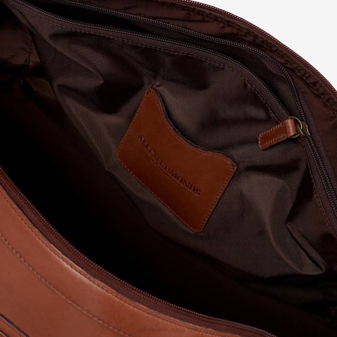Allen Edmonds unissex coleção de couro de sela - mochila 68T8D376 sela bronzeada