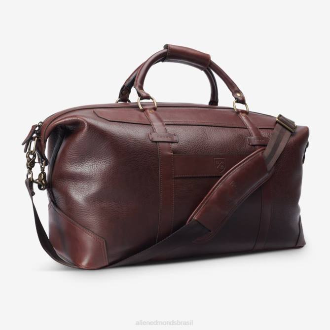 Allen Edmonds unissex coleção de couro de sela - mochila 68T8D590 Pimenta