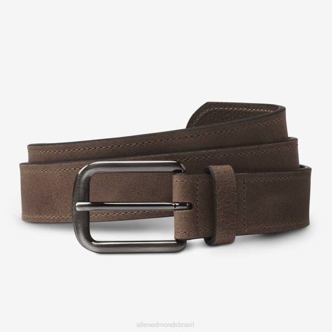 Allen Edmonds unissex cinto casual atlantic street 68T8D359 marrom café