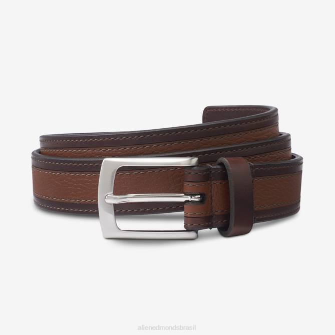 Allen Edmonds unissex cinto casual nashua street 68T8D564 marrom café