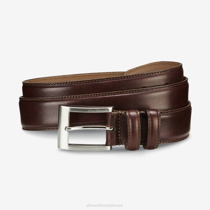 Allen Edmonds unissex cinto de vestido básico largo 68T8D283 Pimenta