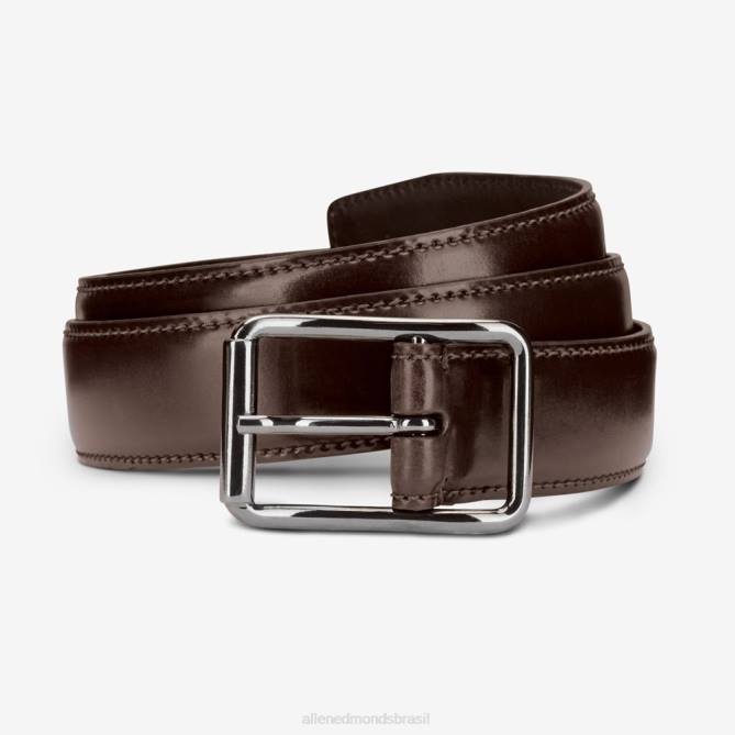 Allen Edmonds unissex cinto de vestido cordovan avenue 68T8D356 marrom