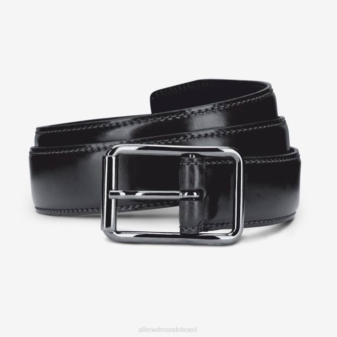 Allen Edmonds unissex cinto de vestido cordovan avenue 68T8D586 preto
