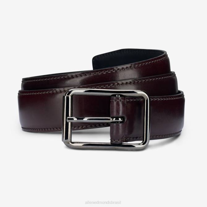 Allen Edmonds unissex cinto de vestido cordovan avenue 68T8D587 sangue de boi