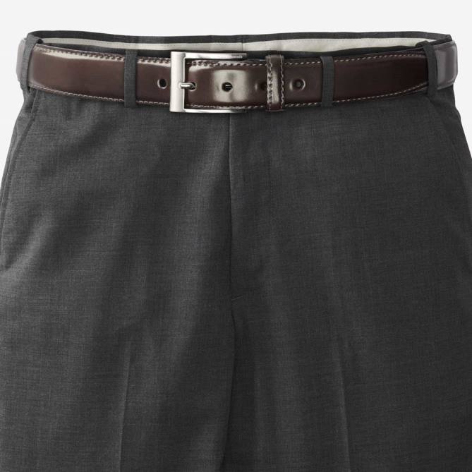 Allen Edmonds unissex cinto de vestido cordovan avenue ii 68T8D558 marrom