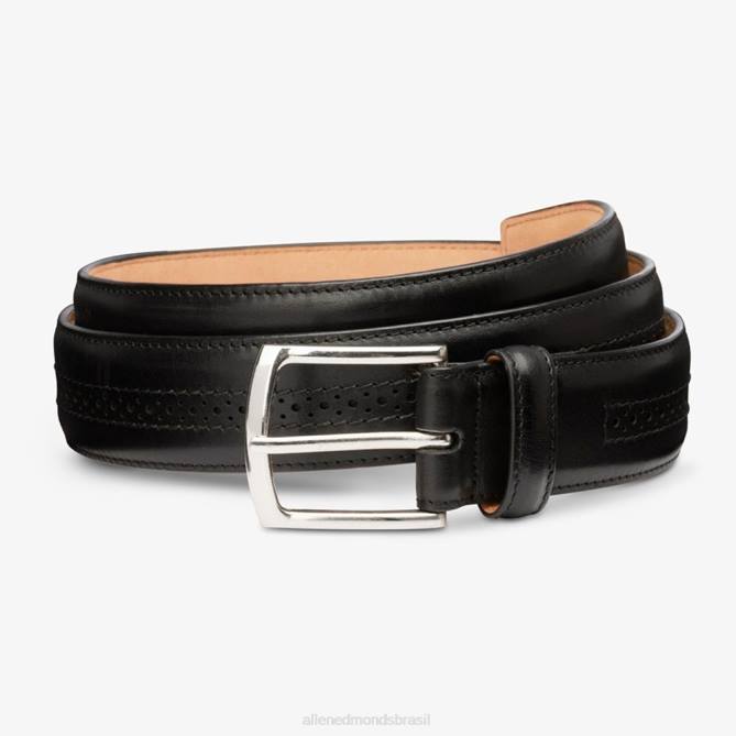 Allen Edmonds unissex cinto de vestido de rua estadual 68T8D584 preto