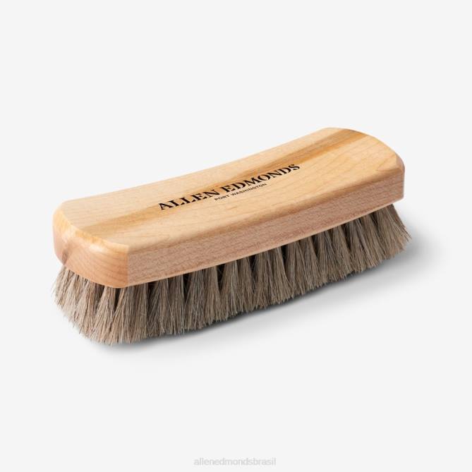 Allen Edmonds unissex escova de brilho de crina 68T8D448 marrom cedro