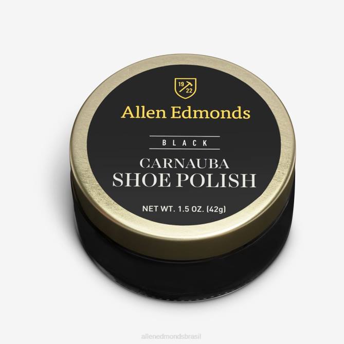 Allen Edmonds unissex cera de carnaúba tamanho viagem 68T8D409 preto