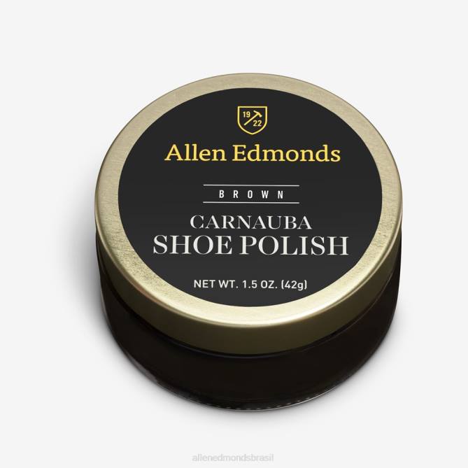 Allen Edmonds unissex cera de carnaúba tamanho viagem 68T8D608 marrom