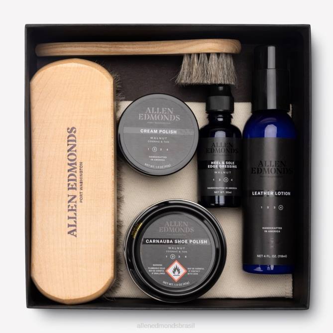 Allen Edmonds unissex kit de cuidado de sapato 68T8D446 noz