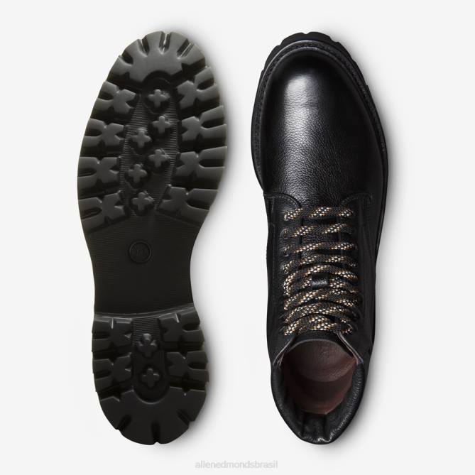 Allen Edmonds homens Higgins Mill bota de caminhada 68T8D477 couro preto