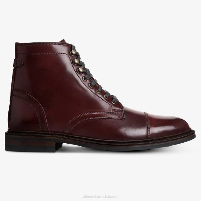 Allen Edmonds homens Landon Shell Cordovan Bota social bico fino 68T8D337 bordô de cordovão