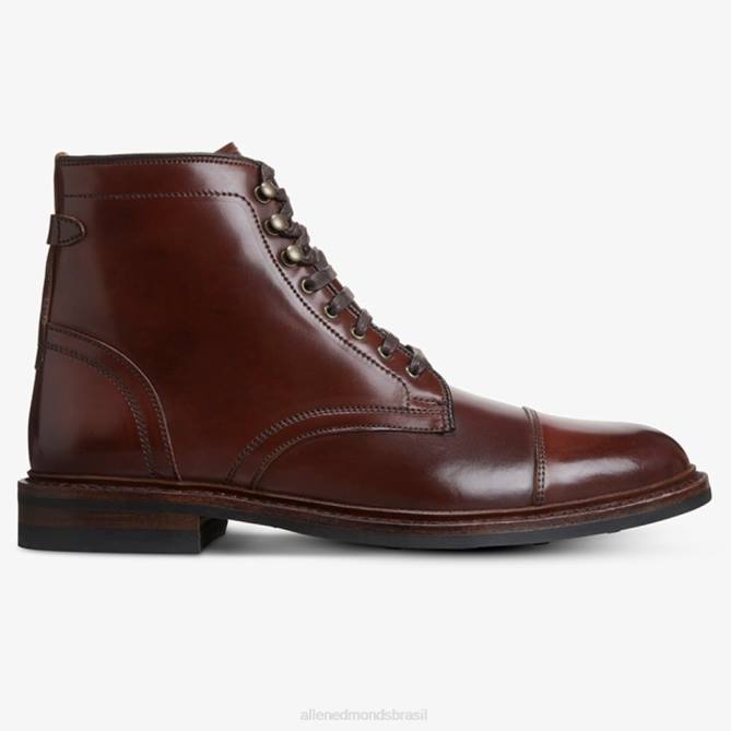 Allen Edmonds homens Landon Shell Cordovan Bota social bico fino 68T8D338 pimentão cordovan