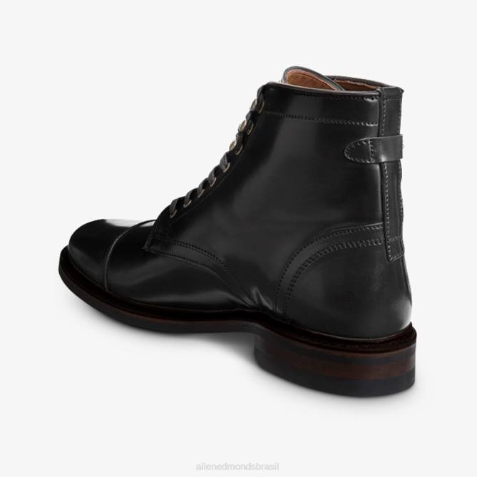 Allen Edmonds homens Landon Shell Cordovan Bota social bico fino 68T8D54 cordovão preto
