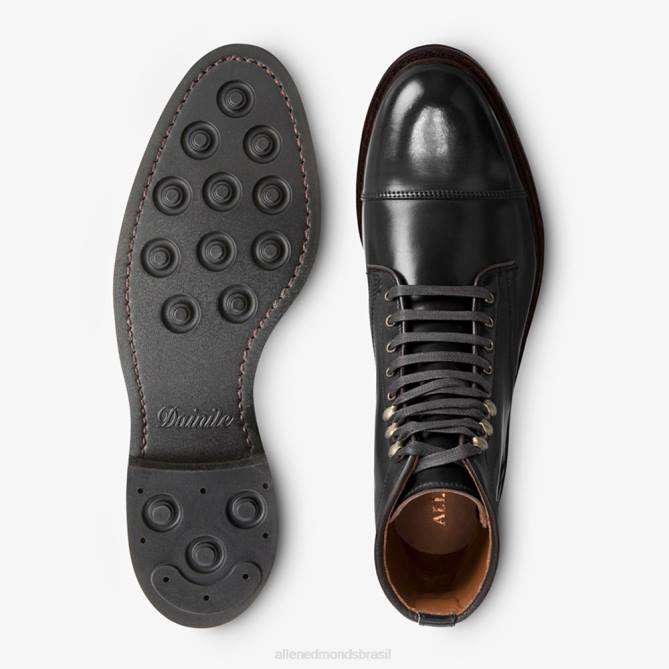 Allen Edmonds homens Landon Shell Cordovan Bota social bico fino 68T8D54 cordovão preto