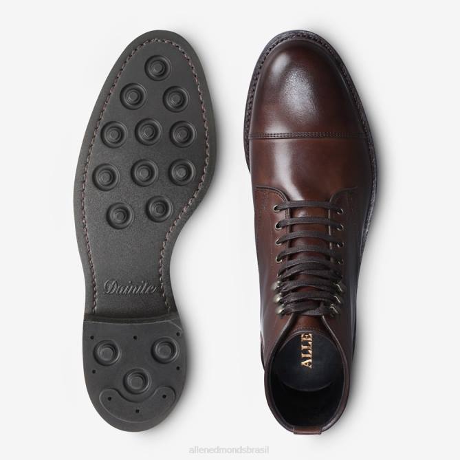 Allen Edmonds homens Landon bota bico fino 68T8D143 marrom mogno