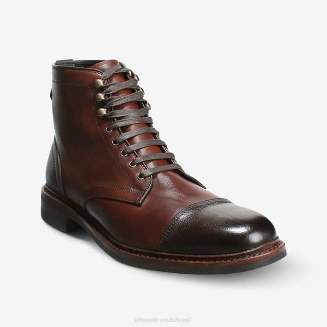 Allen Edmonds homens Landon bota bico fino 68T8D364 pimentão/marrom