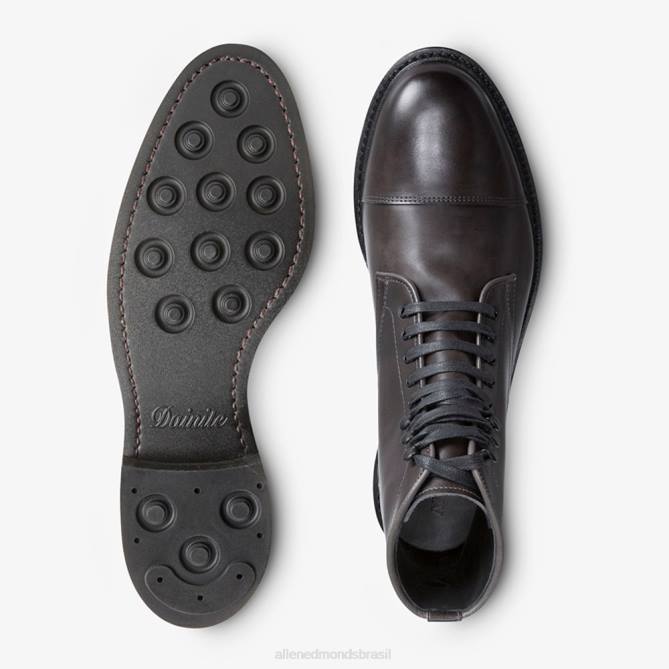 Allen Edmonds homens Landon bota bico fino 68T8D366 cinza carbono