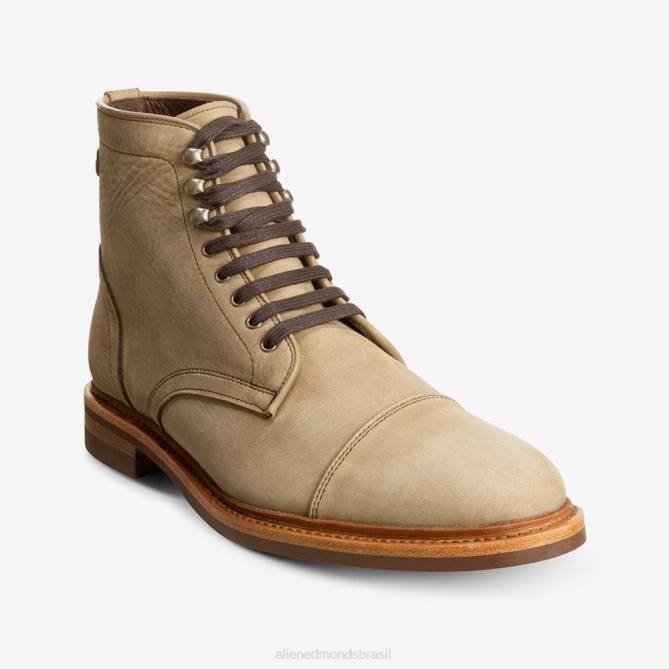 Allen Edmonds homens Landon bota bico fino 68T8D64 camurça marrom claro
