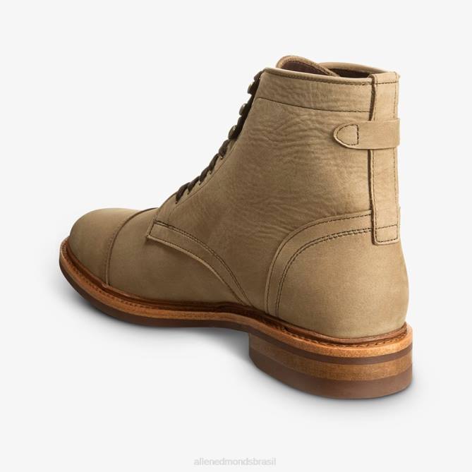 Allen Edmonds homens Landon bota bico fino 68T8D64 camurça marrom claro