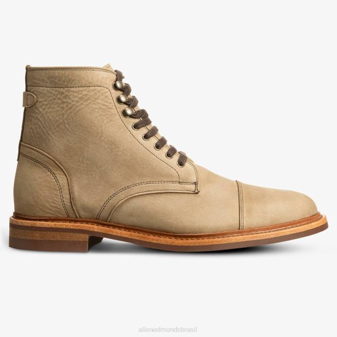 Allen Edmonds homens Landon bota bico fino 68T8D64 camurça marrom claro