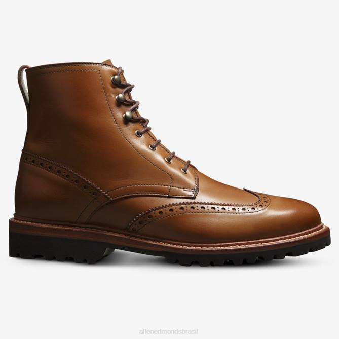 Allen Edmonds homens bota astor ponta de asa 68T8D147 noz