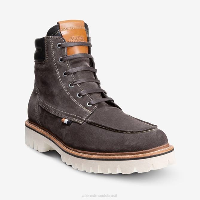 Allen Edmonds homens bota com cadarço silverlake 68T8D98 camurça cinza