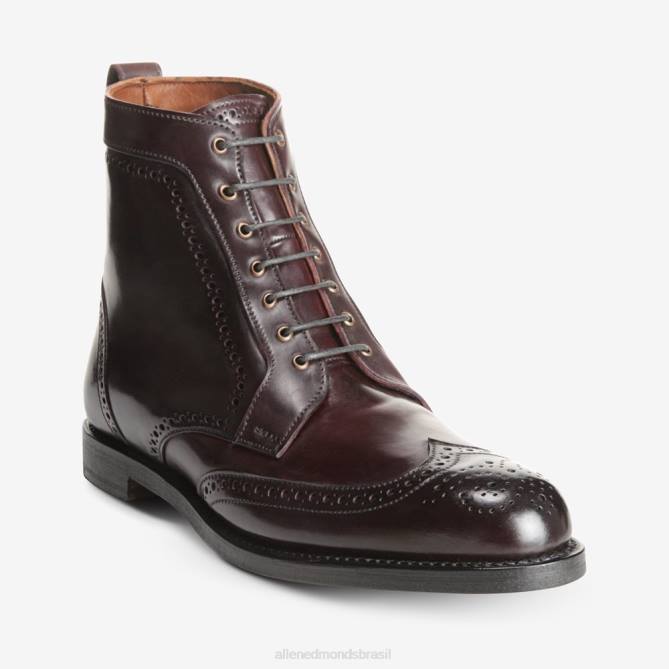 Allen Edmonds homens bota cordovan dalton shell 68T8D479 bordô de cordovão