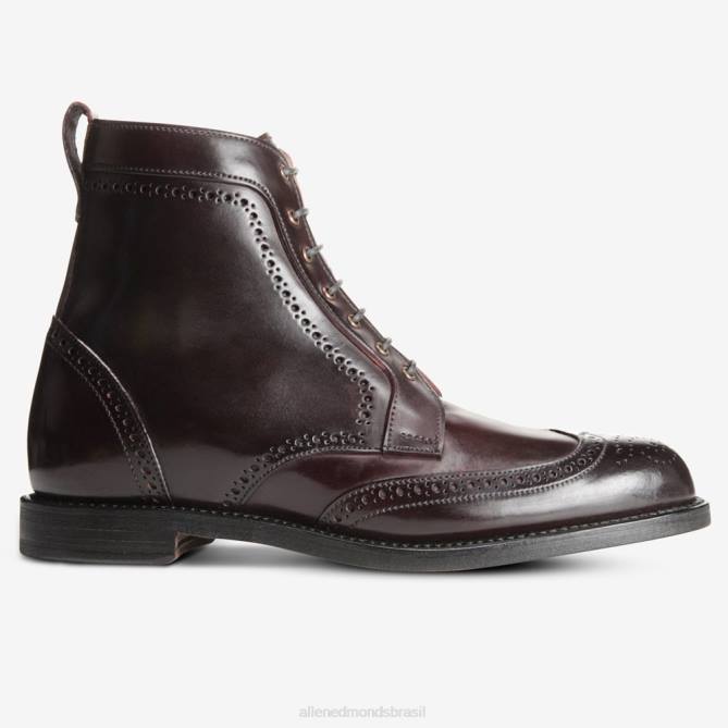 Allen Edmonds homens bota cordovan dalton shell 68T8D479 bordô de cordovão