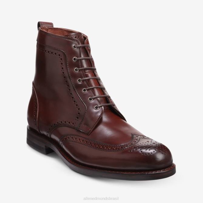 Allen Edmonds homens bota cordovan dalton shell 68T8D481 pimentão cordovan
