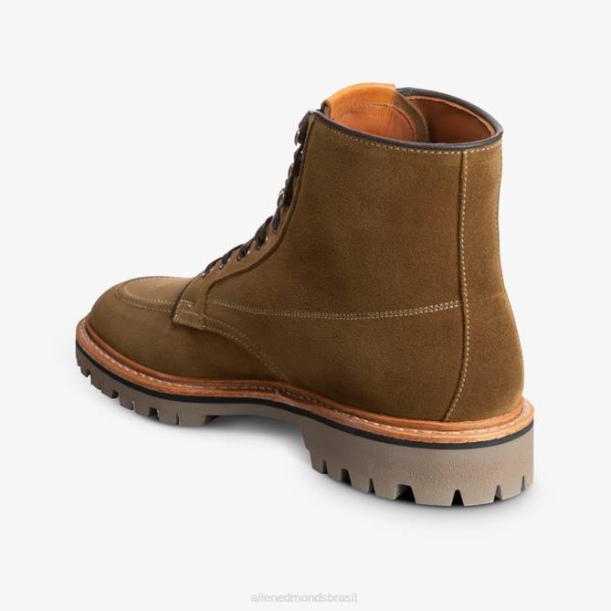 Allen Edmonds homens bota de canoa de camurça freeport à prova de intempéries 68T8D79 alcaparra