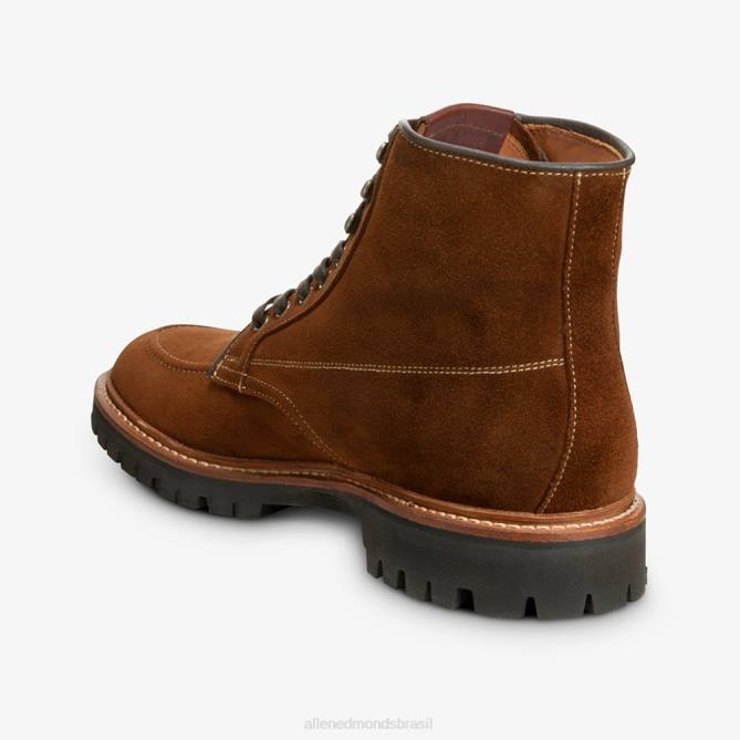 Allen Edmonds homens bota de canoa de camurça freeport à prova de intempéries 68T8D85 rapé marrom