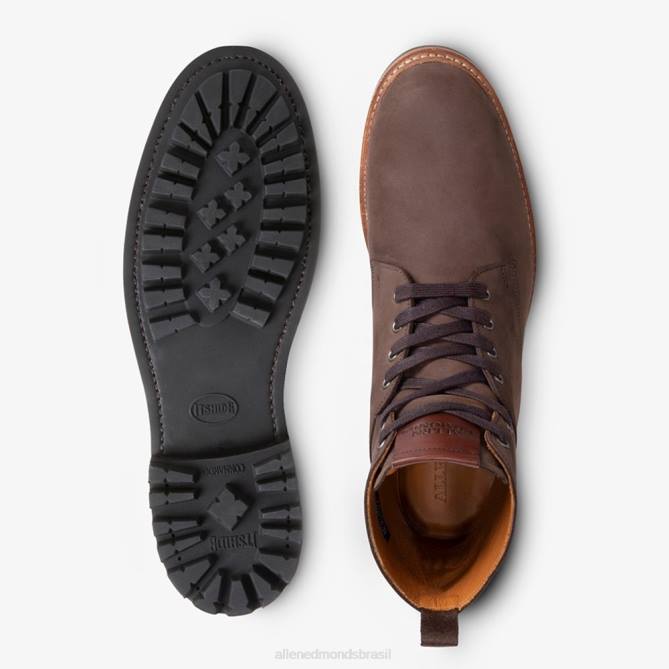 Allen Edmonds homens bota de combate à prova de intempéries chapman 68T8D405 camurça marrom