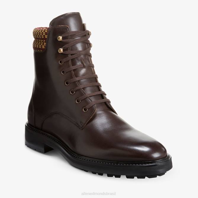 Allen Edmonds homens bota de combate safrim armando cabral 68T8D128 Borgonha