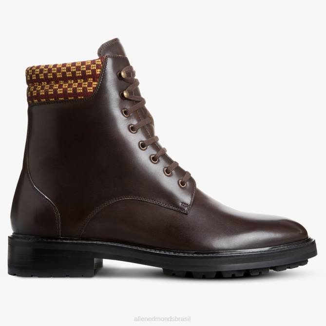 Allen Edmonds homens bota de combate safrim armando cabral 68T8D128 Borgonha