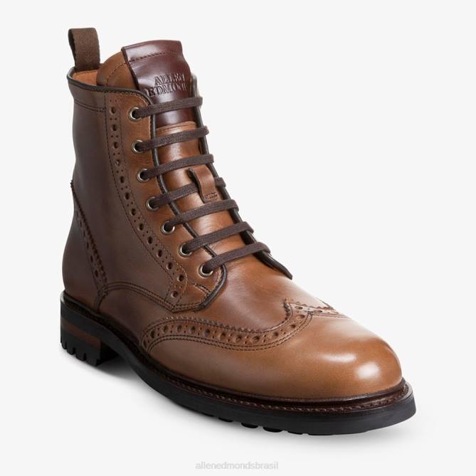 Allen Edmonds homens bota de ponta de asa à prova de intempéries chapman 68T8D136 natural
