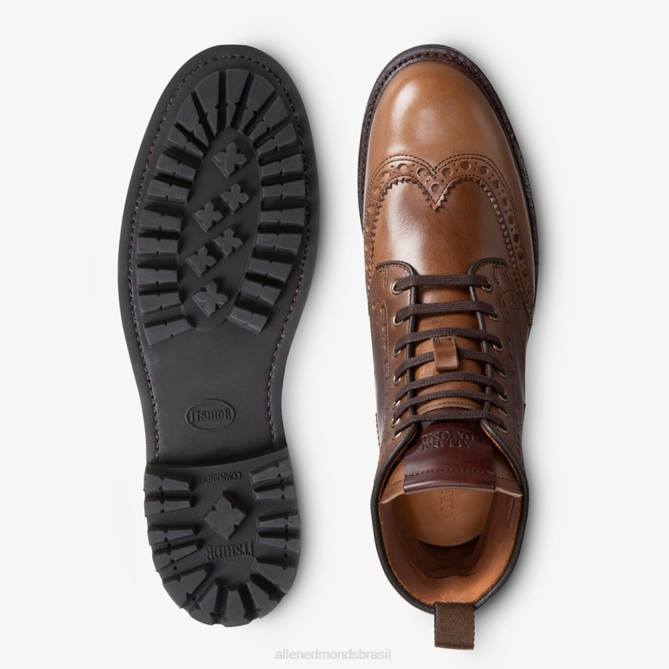 Allen Edmonds homens bota de ponta de asa à prova de intempéries chapman 68T8D136 natural
