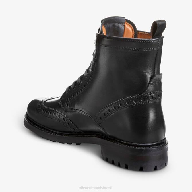 Allen Edmonds homens bota de ponta de asa à prova de intempéries chapman 68T8D472 preto