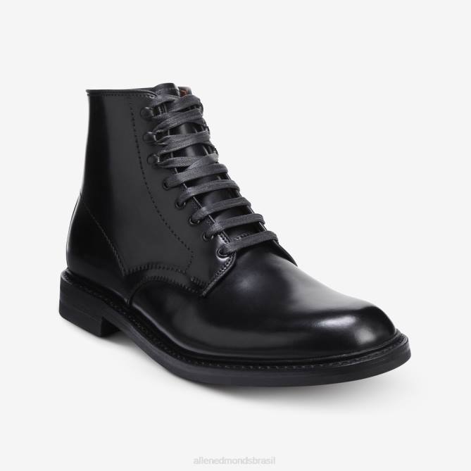 Allen Edmonds homens bota higgins mill com couro cordovan shell 68T8D292 cordovão preto