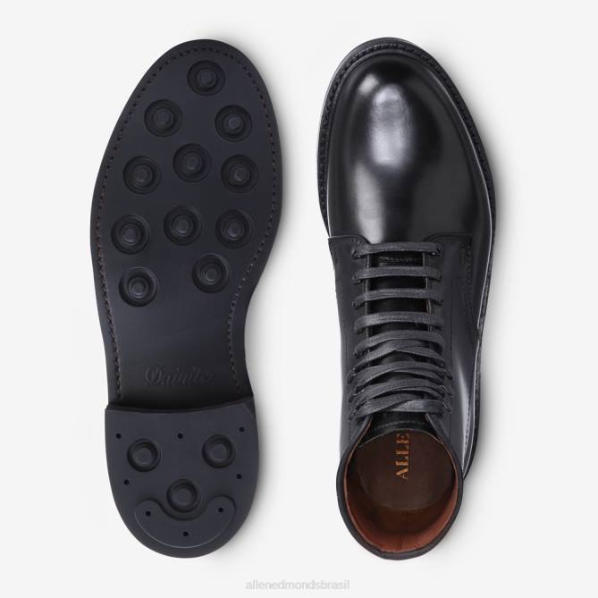 Allen Edmonds homens bota higgins mill com couro cordovan shell 68T8D292 cordovão preto