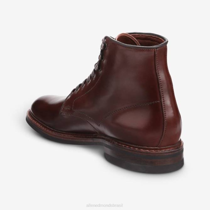 Allen Edmonds homens bota higgins mill com couro cordovan shell 68T8D30 pimentão cordovan