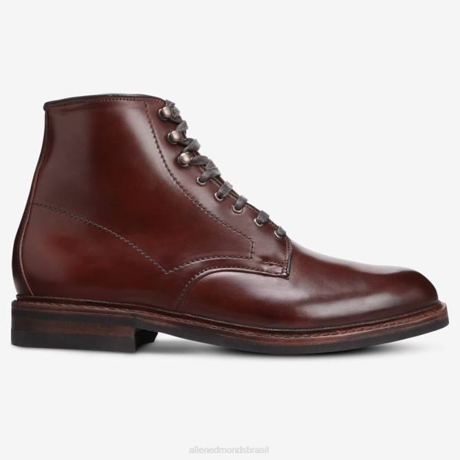 Allen Edmonds homens bota higgins mill com couro cordovan shell 68T8D30 pimentão cordovan