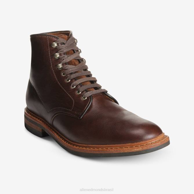 Allen Edmonds homens bota higgins mill com couro cromexcel 68T8D27 marrom