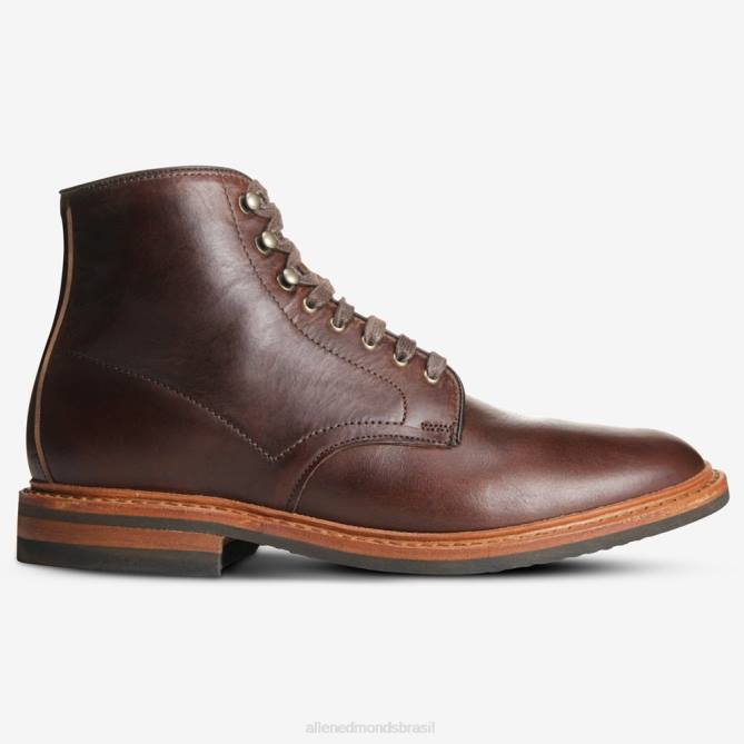 Allen Edmonds homens bota higgins mill com couro cromexcel 68T8D27 marrom