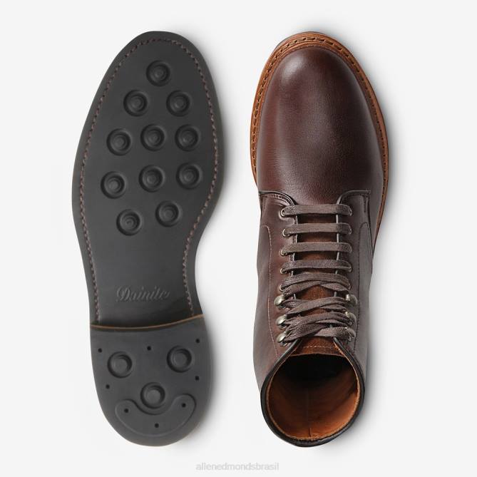 Allen Edmonds homens bota higgins mill com couro cromexcel 68T8D27 marrom