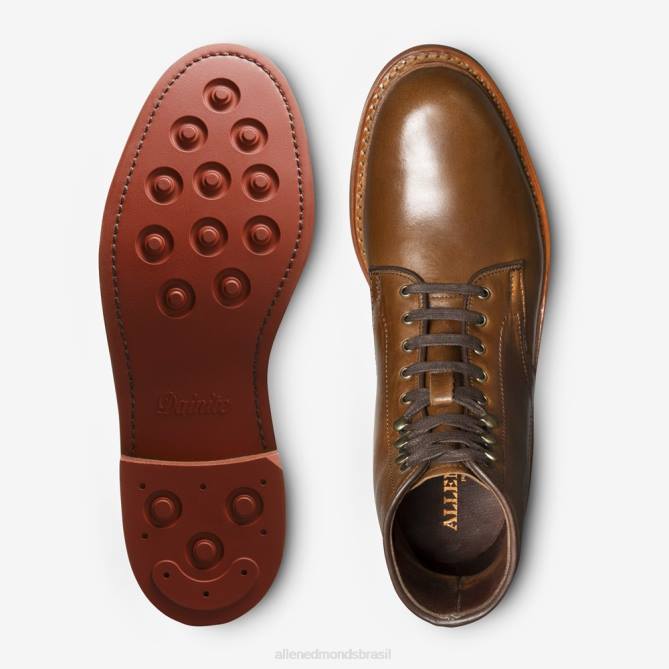 Allen Edmonds homens bota higgins mill à prova de intempéries com couro chromexcel 68T8D37 couro cromexcel natural