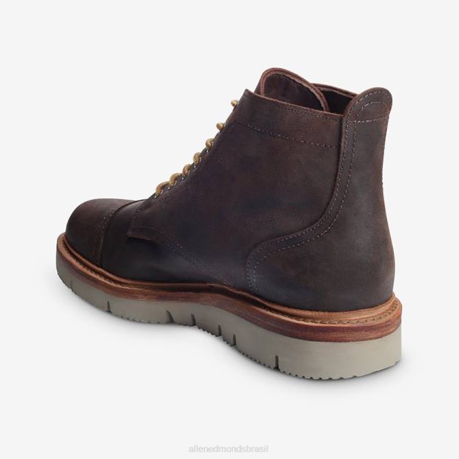 Allen Edmonds homens bota park city com cadarço e resistente a intempéries 68T8D148 camurça marrom rapé