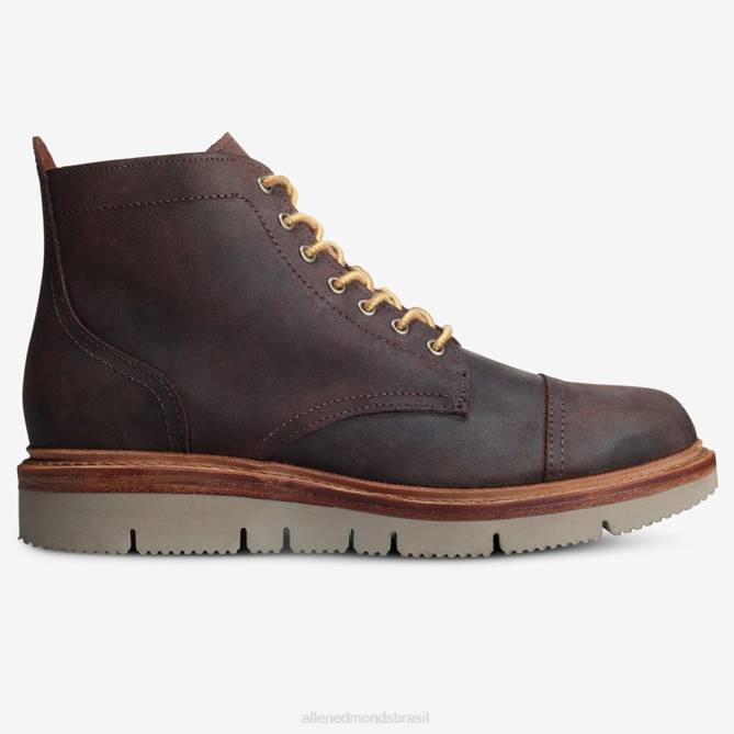 Allen Edmonds homens bota park city com cadarço e resistente a intempéries 68T8D148 camurça marrom rapé
